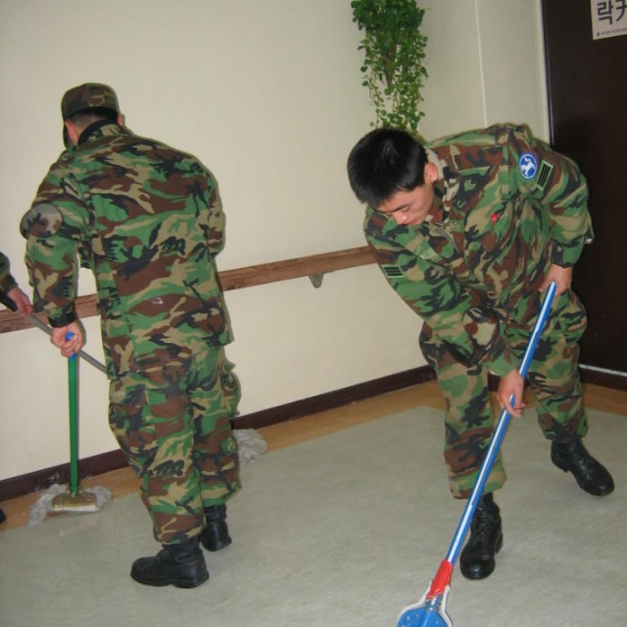 군부대 자원봉사 (2007년 02월 12일)